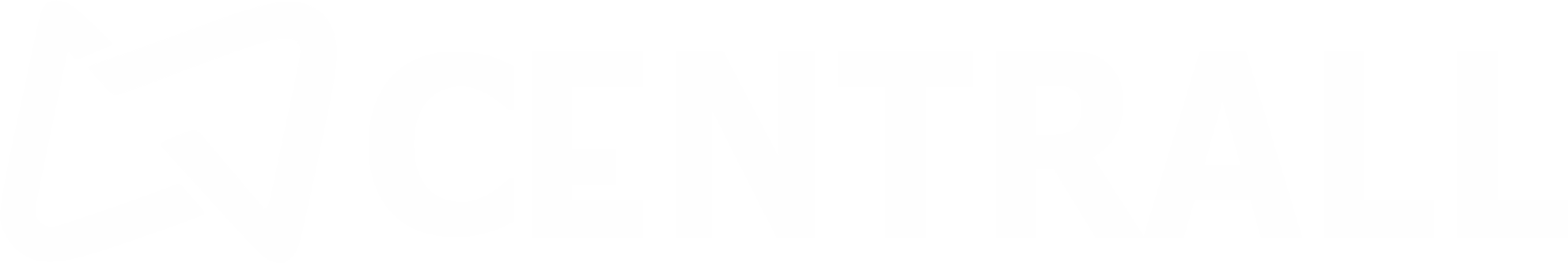 Logo branca da Centrall Engenharia